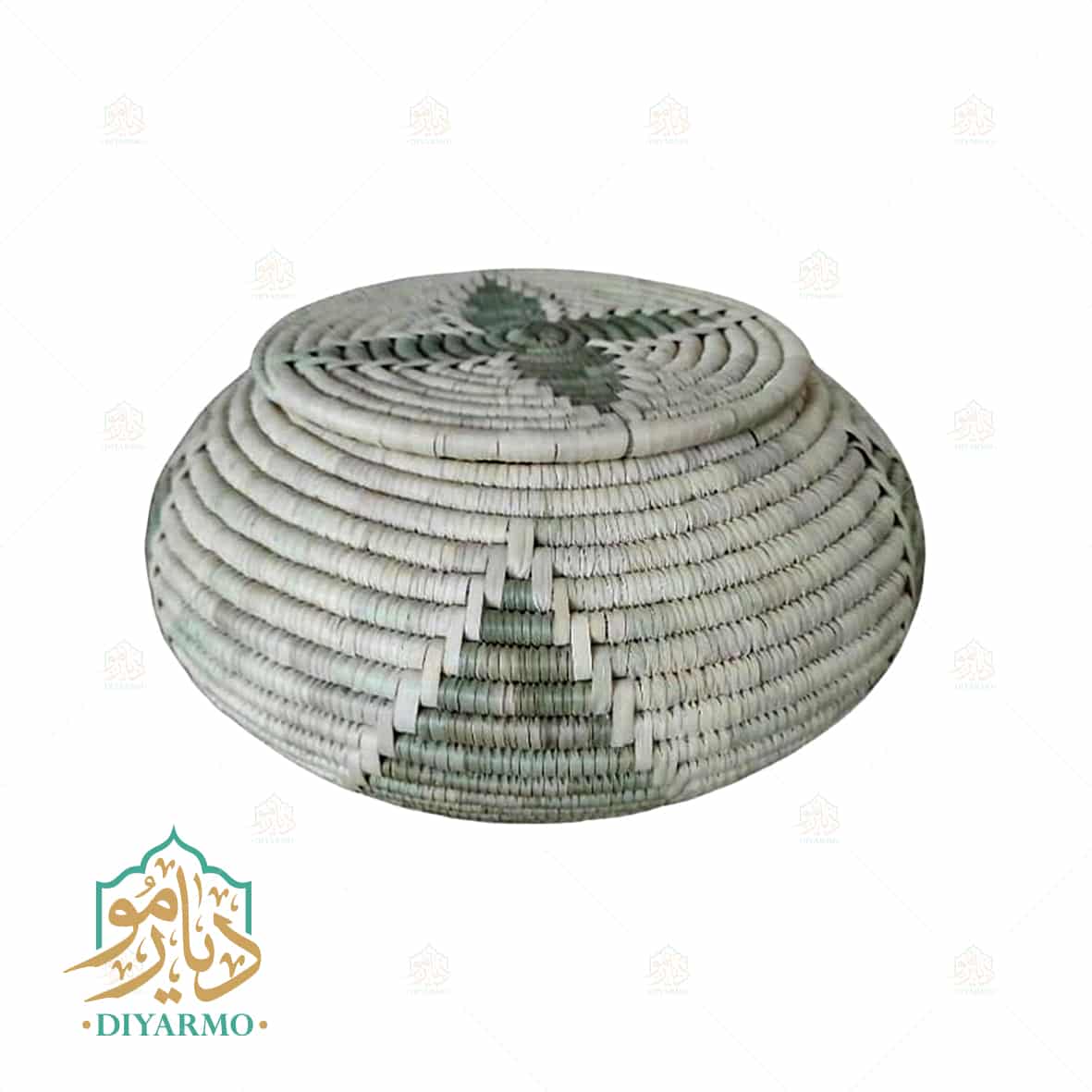 خرید خمره حصیری جا برنج کپو بافی 10 کیلویی دیارمو